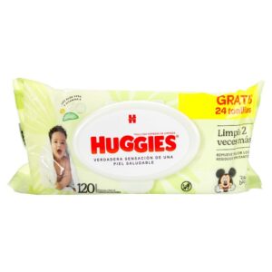 Toa Huggies Limp Efect Pg. 96 Lle. 120Un Toallas Humedas