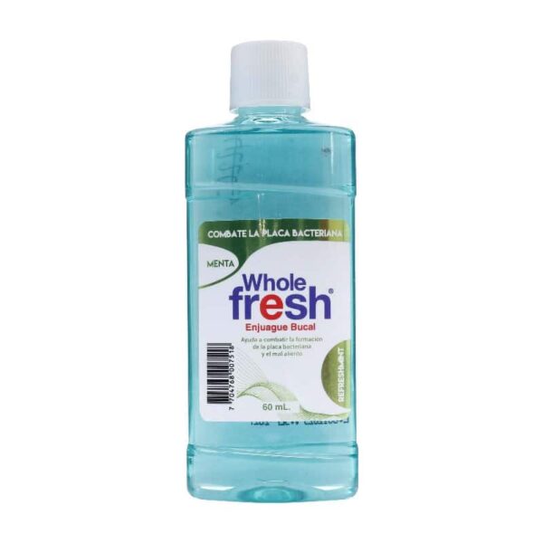 Enjuague Whole Fresh Refreshmint 60Ml Icom Enjuague Bucal