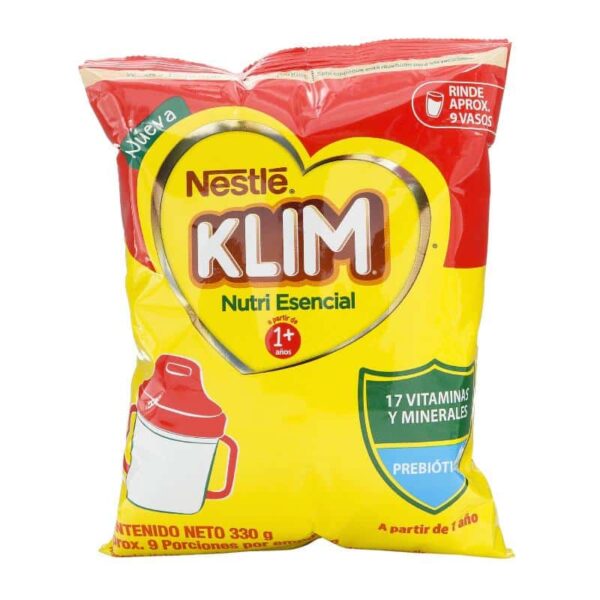 Klim 1+ Nutriesencial Bolsa 330Grs Leches En Polvo