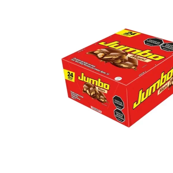 Chocolatina Jumbo Mani 35 Gr 24 Unds Chocolatinas