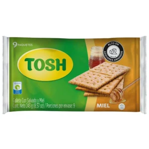 Galletas Tosh Miel Fit 243 Grs 9 Und Galletas