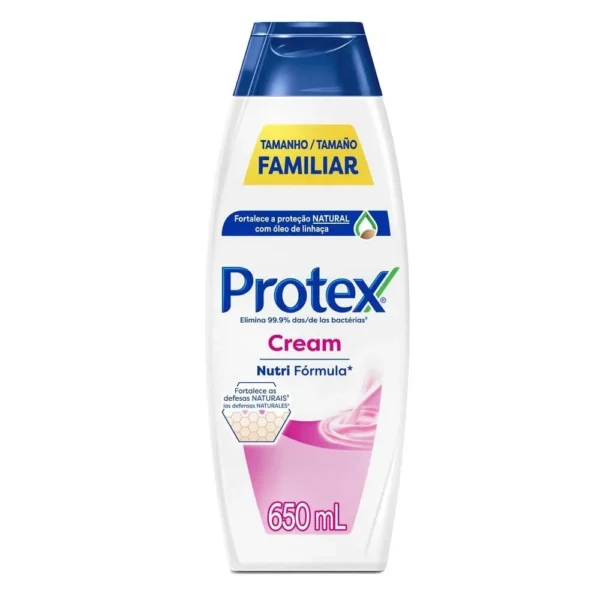Jabon Liquido Corporal Protex Cream 650 Ml Jabon Liquido