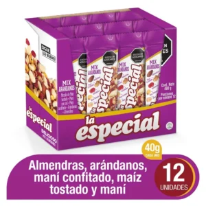 Pasabocas La Especial Arandano 40 Gr Caja 12Und Snacks