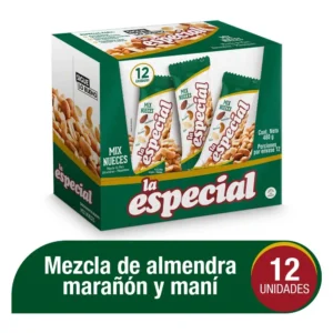 Pasabocas La Especial Mezcla Nuez/Mani 40Gr Caja 12Und Snacks