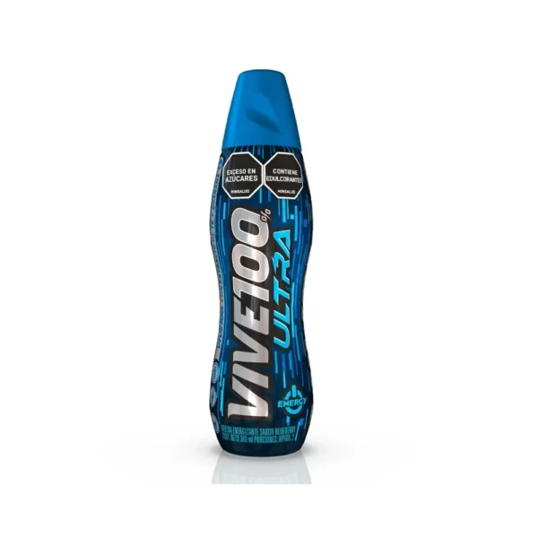 Vive 100 Ultra 380 Ml 6 Unds Agua Carbonatada-Vitaminas-Cafeina