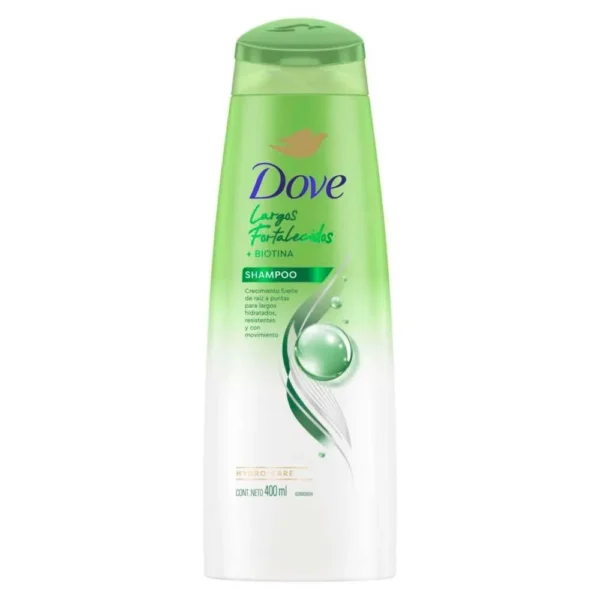 Champu Dove Largos Fortalecidos 400 Ml Champu