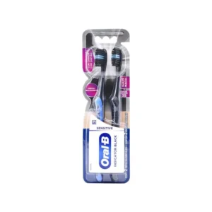 Pack 2 Cepillos Oral-B Sensitive Indicator Black Suave Cepillo Dental