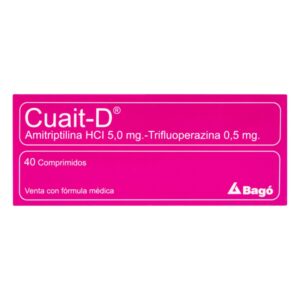 Cuait D 40 Tabletas Amitriptilina-Trifluoperazina