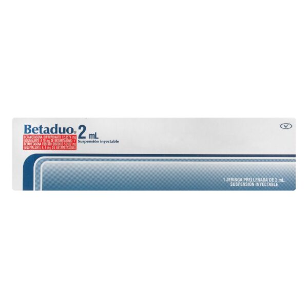 Betaduo 2 Ml Jeringa Prellenada