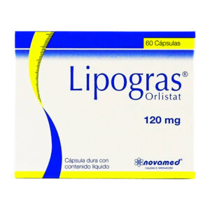 Lipogras 120 Mg 60 Capsulas Orlistat