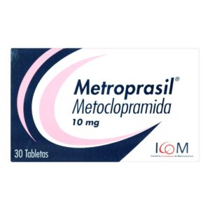Metroprasil 10 Mg 30 Tabletas