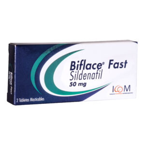 Biflace Fast 50Mg 2 Tabletas Masticable Icom Sildenafil