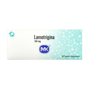 Lamotrigina 100 Mg 30 Tabletas MK