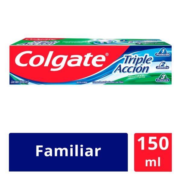 Crema Dental Colgate Triple Accion 150 Ml