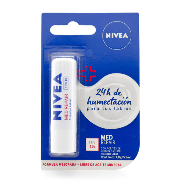 Protector Labial Nivea Lip Care Med Fps 15