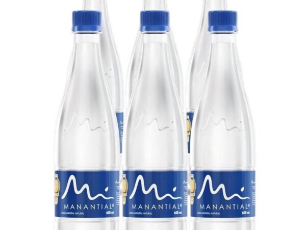 Agua Manantial Sin Gas 600 Ml 12 Und