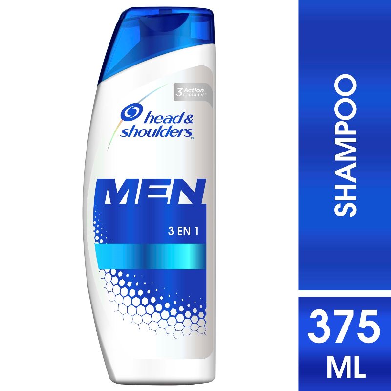 Champú Head-Shoulders Men 3 En 1 375 Ml