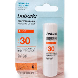 Babaria Protector Labial Aloe Vera SPF 30 5.7 ml