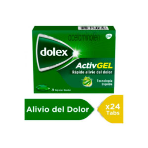 Dolex Activgel 24 Capsulas Liquidas Acetaminofen