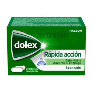 Dolex Rapida Accion Avanz 500 Mg 24 Tabletas Acetaminofen