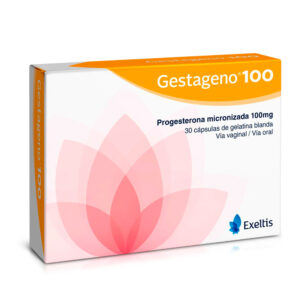 Gestageno 100 Mg 30 Capsulas Progesterona