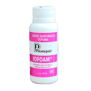 Jabon Quirurgico Iofoam Yodo 8% 60Ml Yodopovidona