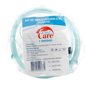 Kit De Nebulizacion Adultos Fast Care Icom Aerochamber