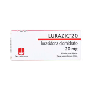 Lurazic 20 Mg 30 Tabletas Lurasidona