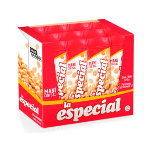 Mani La Especial Con Sal 420 Gr 12 Und Snacks