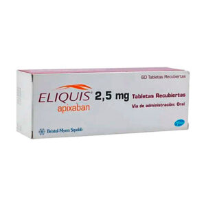 Eliquis 2.5 Mg 60 Tbs Apixaban