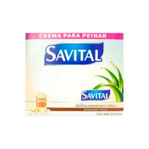 Crema Savital Restauracion Profunda Aminoacidos 22 Ml 20 Sobres