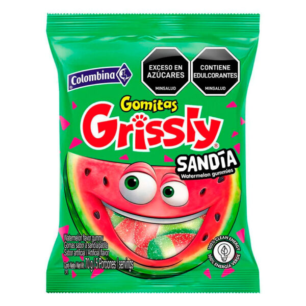 Gomas Grissly Sandia 70 Gr