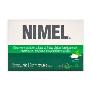 Nimel Menta 12 Tabletas Masticables