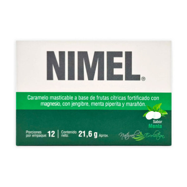 Nimel Menta 12 Tabletas Masticables