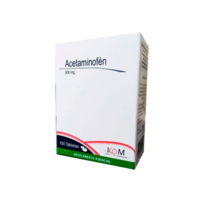 Acetaminofen 500 Mg 100 Tabletas Icom