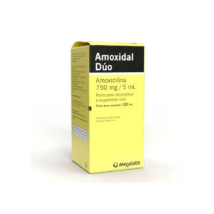 Amoxidal Duo Suspension Frasco 120 Ml