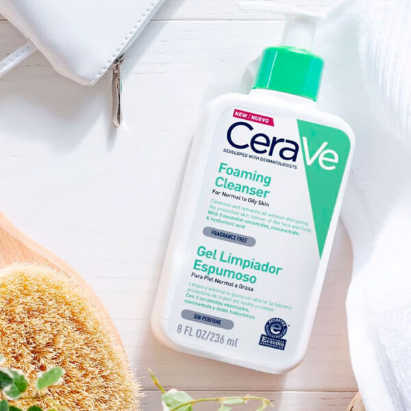 Cerave Gel Limpiador Espumoso 236 Ml