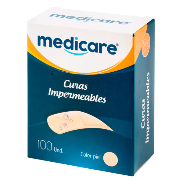 Curas Medicare Color Piel 100 Unidades