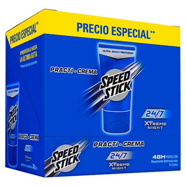 Desodorante Menn Speed Stick Extreme Night Crema 30 Gr 6 Unidades Precio Especial