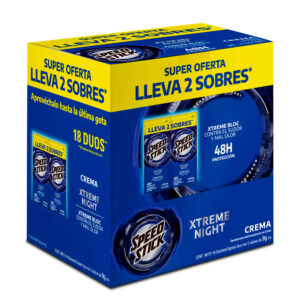 Desodorante Mennen Xtreme Night Gel 18 Sbobres 8Gr Precio Especial