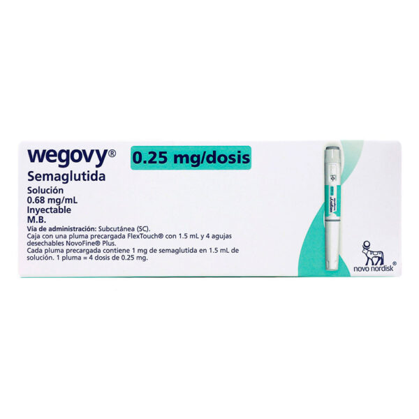 Wegovy 0.25 Mg Solucion Inyectable