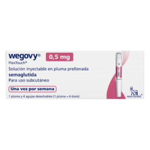 Wegovy 0.5 Mg Solucion Inyectable Semaglutida