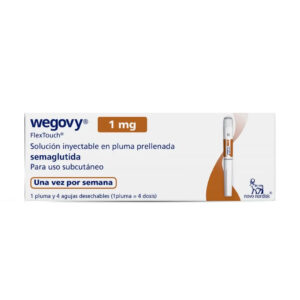 Wegovy 1.0 Mg Solucion Inyectable
