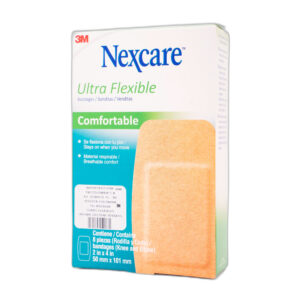 Banditas Nexcare Ultra Flexible Rodillas Codo 8 Unidades
