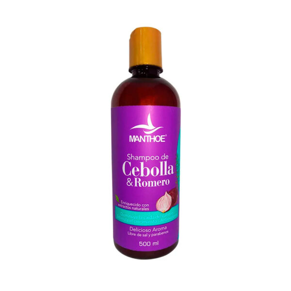 Champu Manthoe Cebolla Y Romero 500 Ml