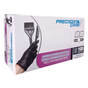Guante Nitrilo Precision Negro M 100 Unidades