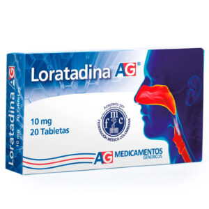 Loratadina 10 Mg 20 Tabletas Ag