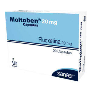 Moltoben 20 Mg 20 Capsulas