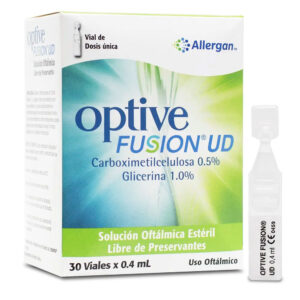 Optive Fusion Ud 30 Unidades Carboximetilcelulosa Glicerina