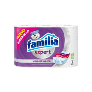 Papel Higienico Familia Expert 4 Paquetes 9 Rollos